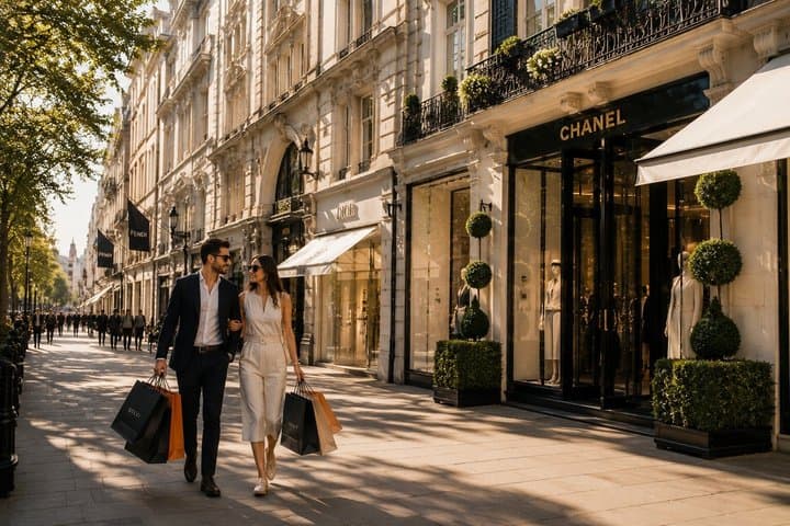 London Luxury Shopping Tour | Private Mercedes Chauffeur