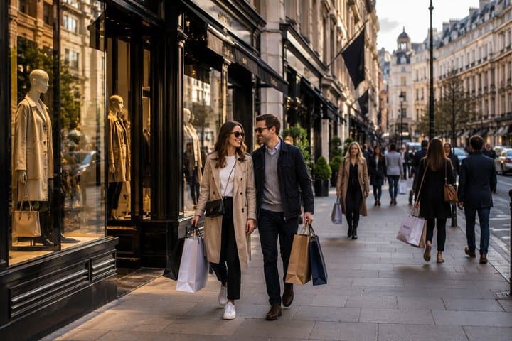 London Luxury Shopping Tour | Private Mercedes Chauffeur