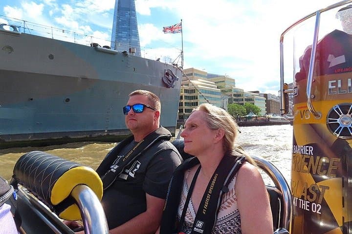 Speedboat 'Tower RIB Blast' from Tower Millennium Pier - 20 minutes