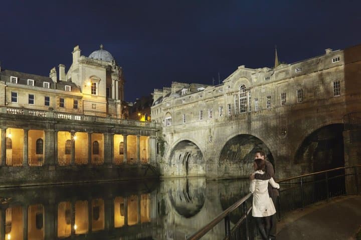 Bath Christmas Market with Optional Roman Baths Entry