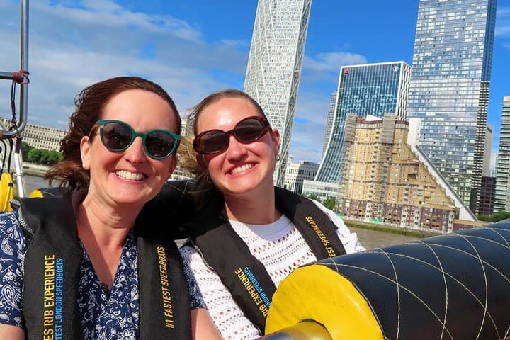 Speedboat Sightseeing: Embankment OR Westminster Pier -45 Minutes