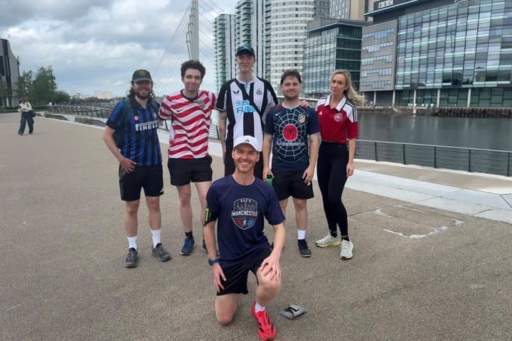 Gaz’s Manchester Football Running Tour