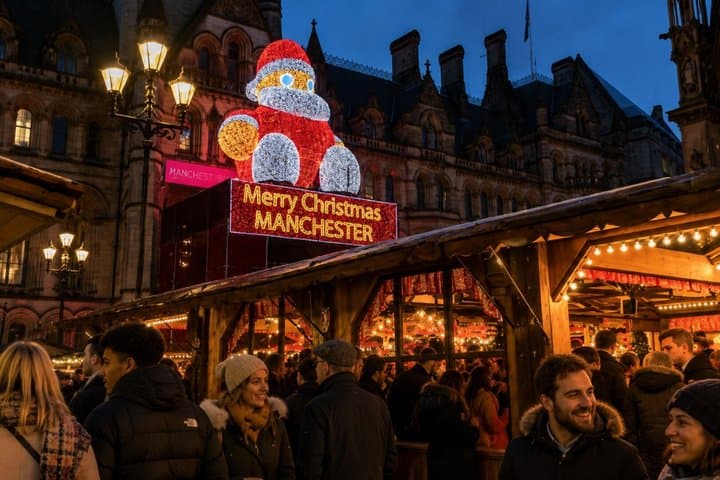 Manchester Christmas Tour: Private & Custom with a Local Guide