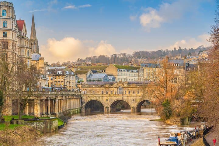 Bath Christmas Market with Optional Roman Baths Entry