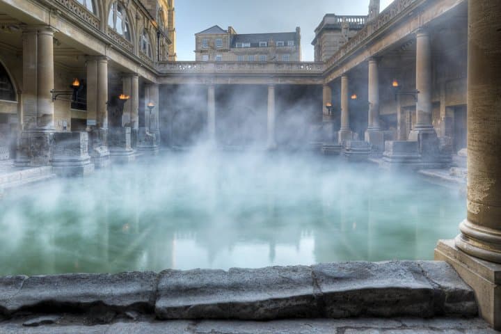 Bath Christmas Market with Optional Roman Baths Entry