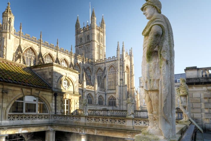 Bath Christmas Market with Optional Roman Baths Entry