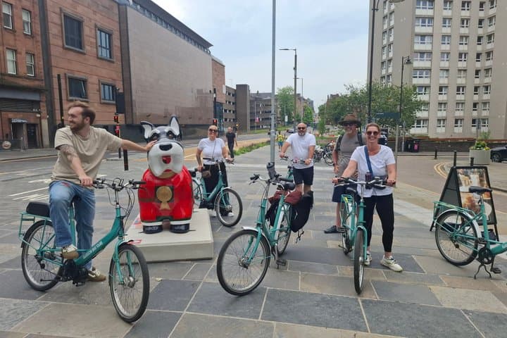 Ultimate Glasgow Highlights Bike or e-bike Tour Great Route