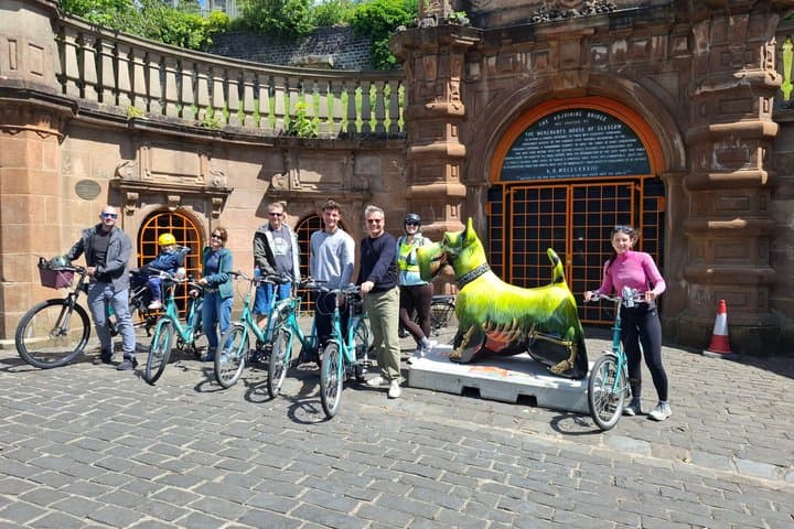 Ultimate Glasgow Highlights Bike or e-bike Tour Great Route