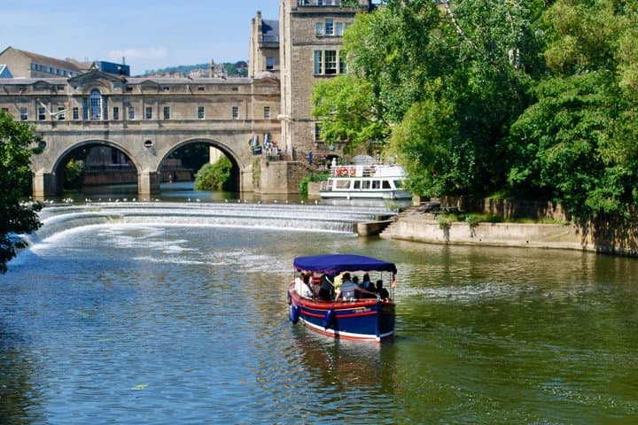 Pulteney Weir Prosecco Cruise aboard a Historic Royal Boat