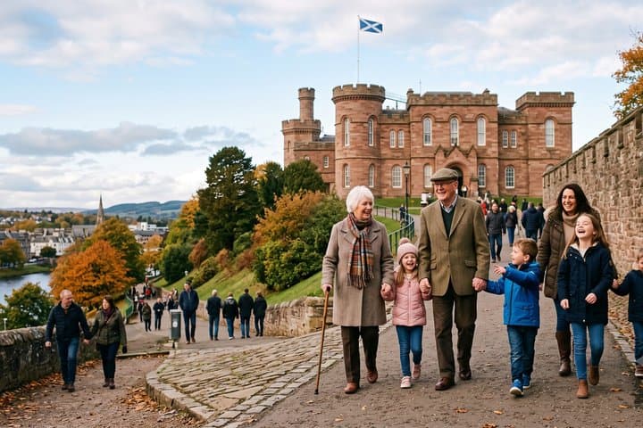 Private Family Heritage Walking Tour in Inverness