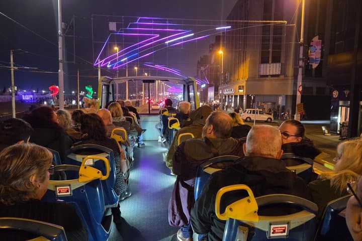 Blackpool Illuminations Open-top bus tour