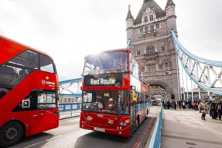 London City Sightseeing Hop-On Hop-Off Bus + Thames River Cruise