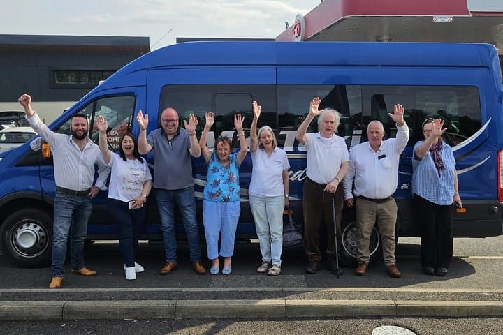 Transport from Belfast to Dublin Airport for up to 16 passengers