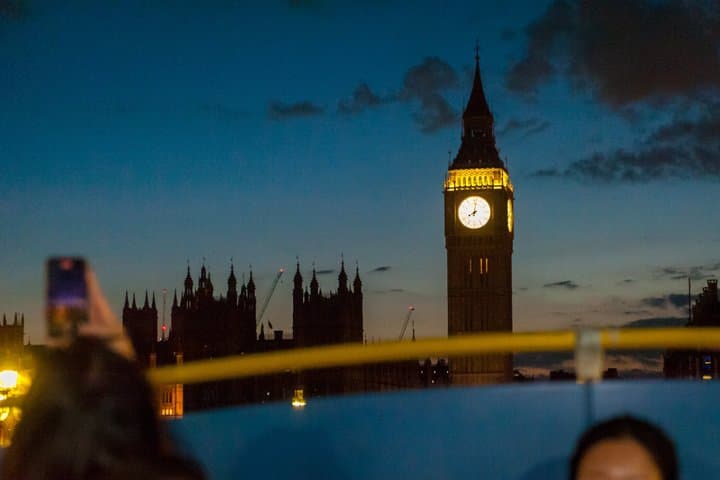 London By Night Tour Bus and hop on hop off River Cruise