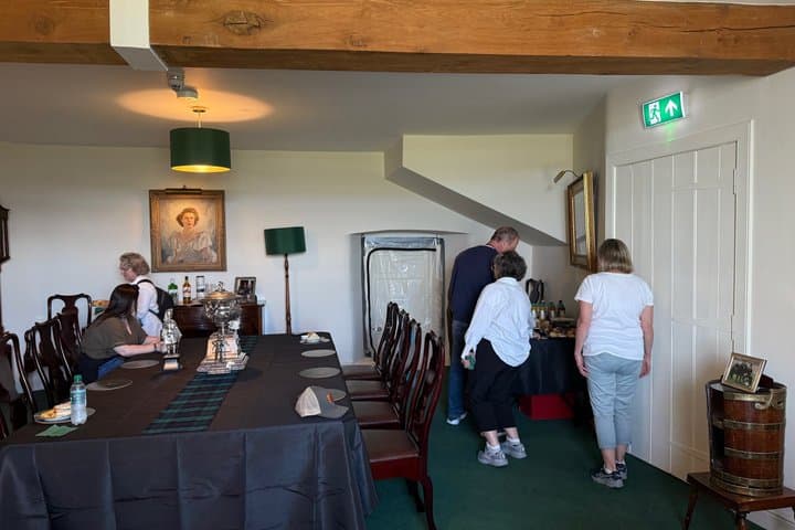 Lunch in King James Kitchen in Stirling castle