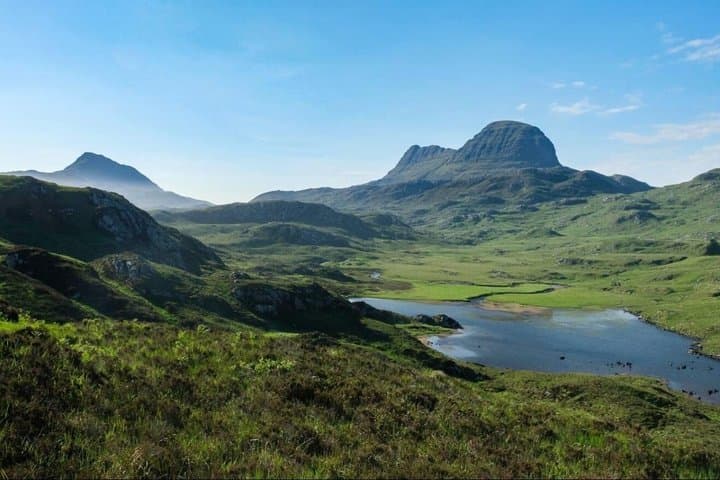 Ullapool Port Ardvreck Castle and the Highlands of Assynt