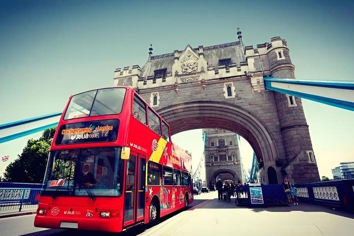 London City Sightseeing Hop On Hop Off Bus Tour on Top Landmarks