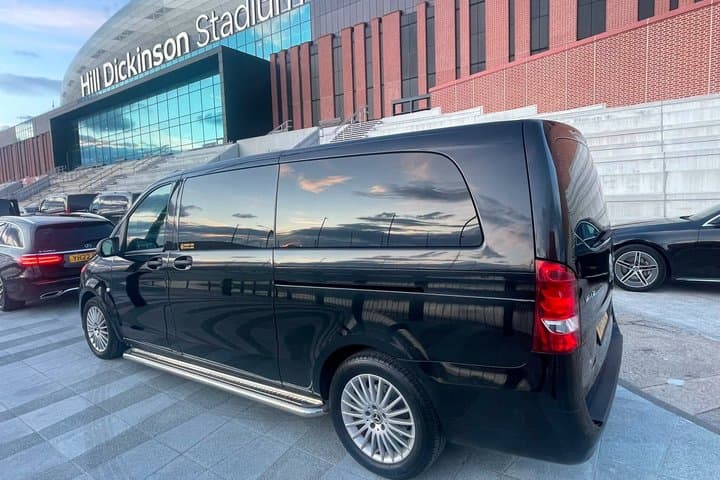 Liverpool Airport Hotel and Anfield Transfer for Seven Passengers