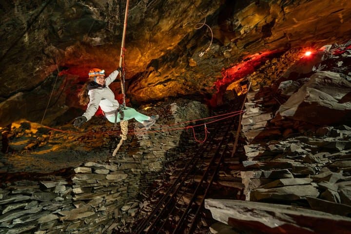 Lake District Honister Slate Mine Climb the Mine