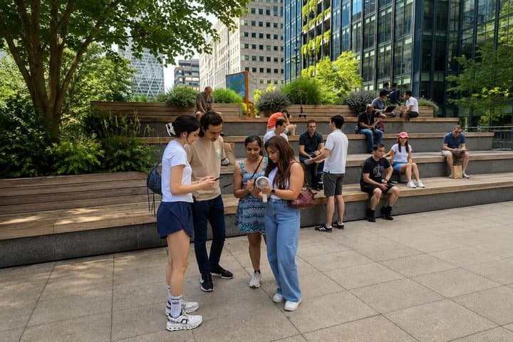 Orion Protocol Canary Wharf Treasure Hunt