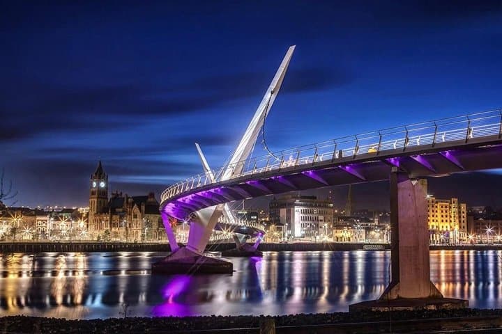Private Derry Tour with Black Taxi Experience