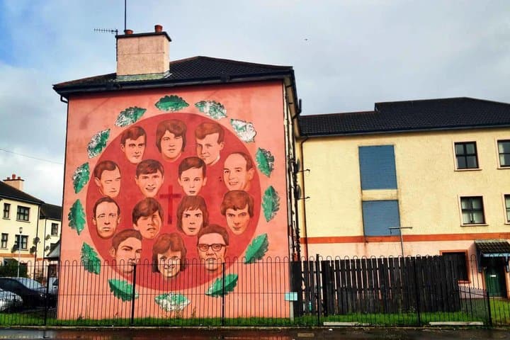 Private Derry Tour with Black Taxi Experience
