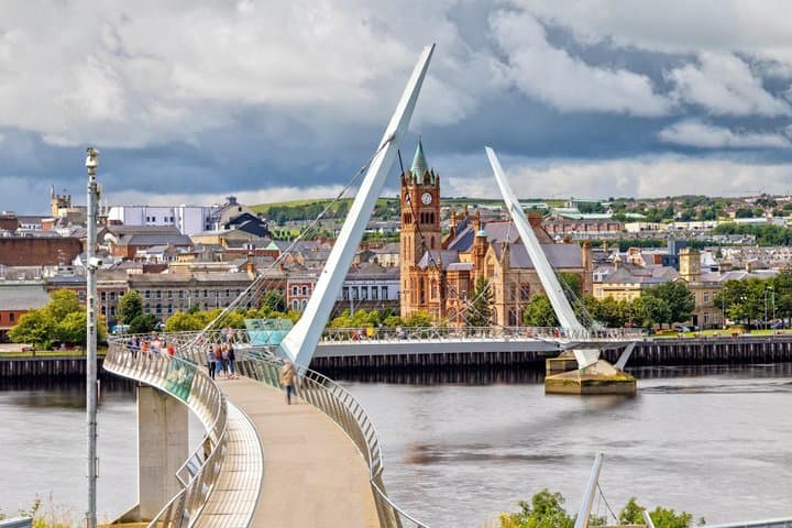 Private Derry Tour with Black Taxi Experience