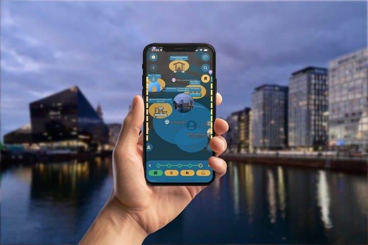 Liverpool Slave Trade History GPS App Walking Tour Mobile Game