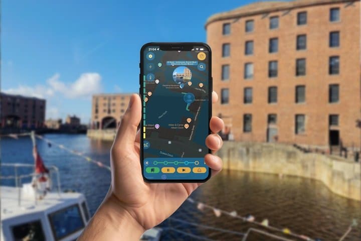 Liverpool Slave Trade History GPS App Walking Tour Mobile Game