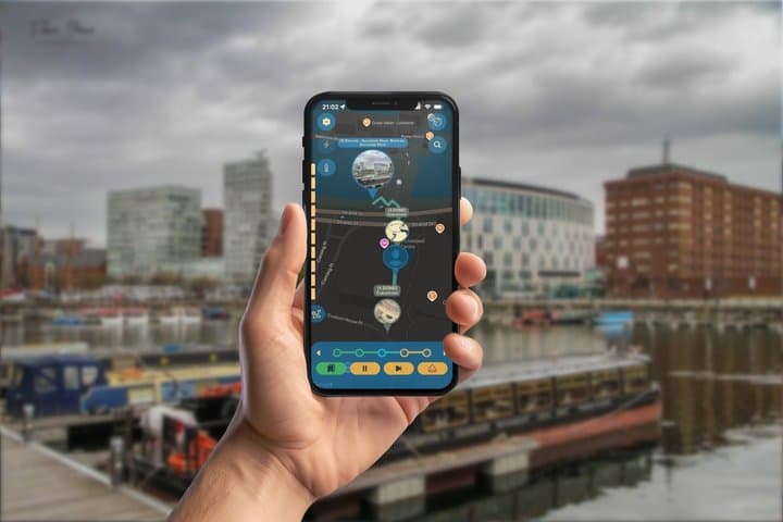 Liverpool Slave Trade History GPS App Walking Tour Mobile Game