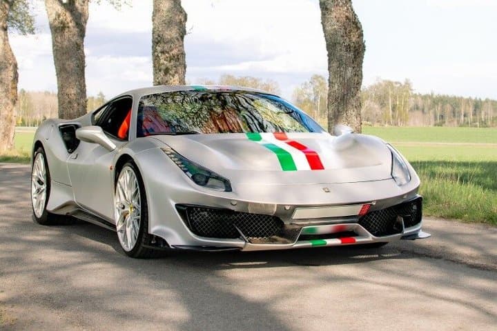 Ferrari 488 in 6 Lap Experience at Sandtoft Airfield Doncaster