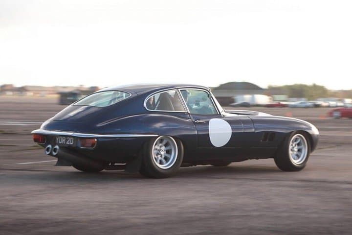Jaguar E-Type in 6 Lap Experience at Sandtoft Airfield Doncaster