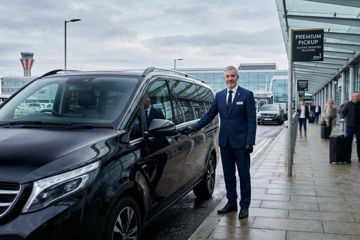 Edinburgh: EDI Airport Private Transfer to/from City Center