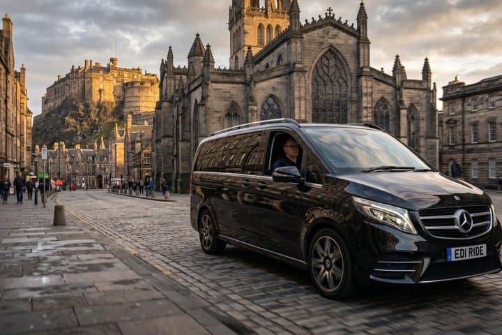 Edinburgh: EDI Airport Private Transfer to/from City Center