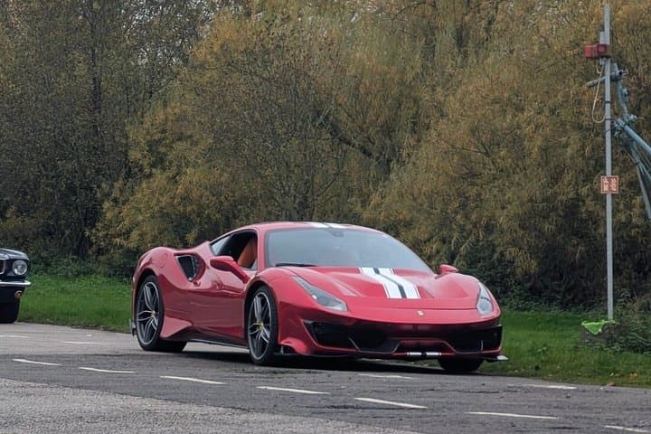 Ferrari 488 in 6 Lap Experience at Sandtoft Airfield Doncaster