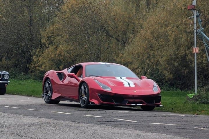 Ferrari 488 in 6 Lap Experience at Blyton Park Lincoln
