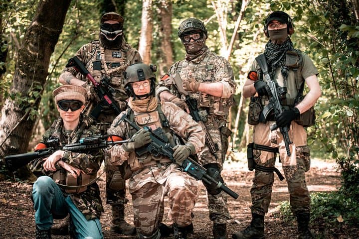 Airsoft Activities and Rental Kit half day Southampton Portsmouth