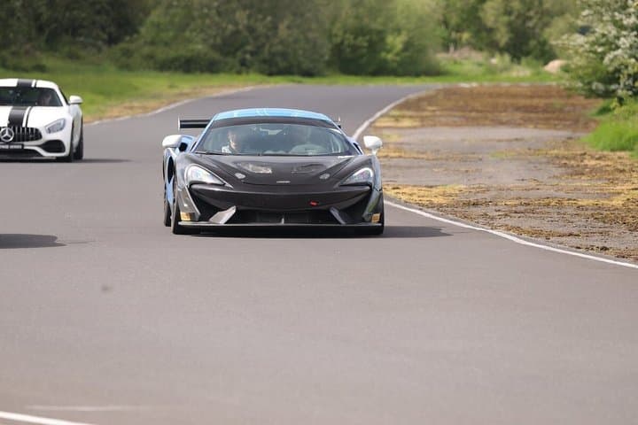 McLaren 570S GT4 in 6 Lap Experience at Castle Combe Wiltshire