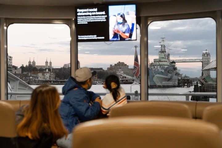 Saint Paul's Cathedral and Return River Thames Ride Ticket