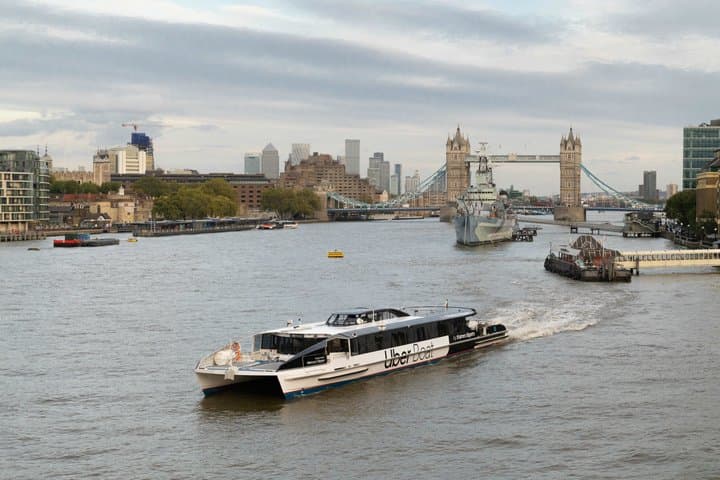 London: St. Paul's Cathedral & One-Way Thames Boat Ride