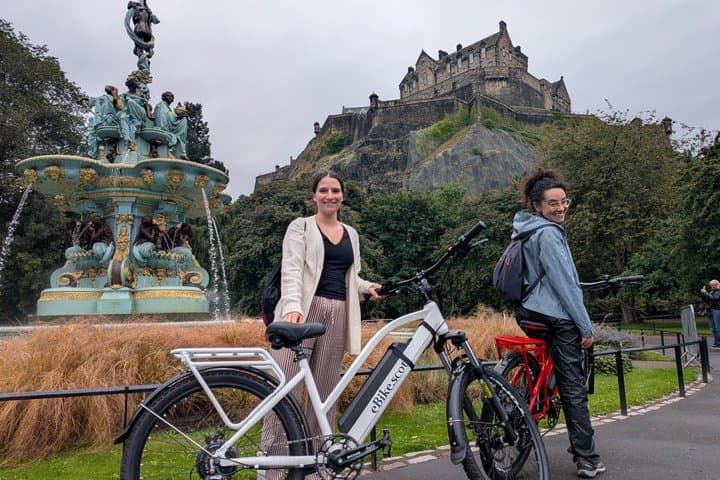 Edinburgh eBike City & Coast Tour | Small Group