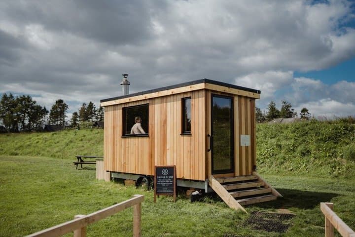 Wild Scottish Sauna Experience near Dundee