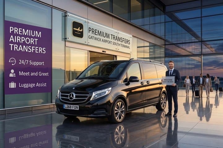 London Gatwick Airport Private Transfer Arrival or Departure