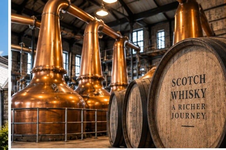 Edinburgh Private Whisky Distillery Transport Service