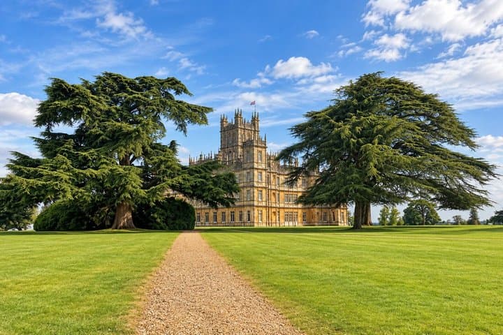 Southampton to London with a Stop at Highclere Castle