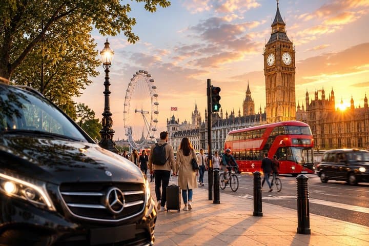Private Transfer Central London Hotels to Heathrow Airport