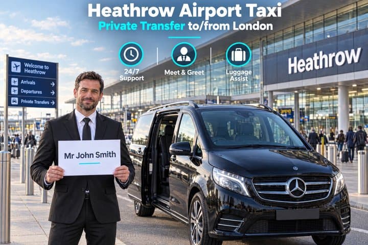 Heathrow Airport Taxi - Private Transfer to/from London