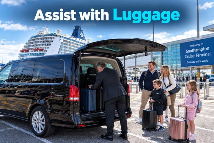 Southampton Cruise to/from Heathrow Airport Taxi Private Transfer