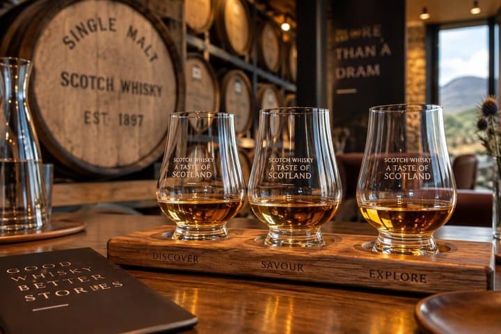 Edinburgh Private Whisky Distillery Transport Service