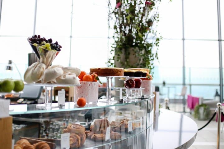 Sky Garden Early Access Ticket with Pastry and Hot Drink